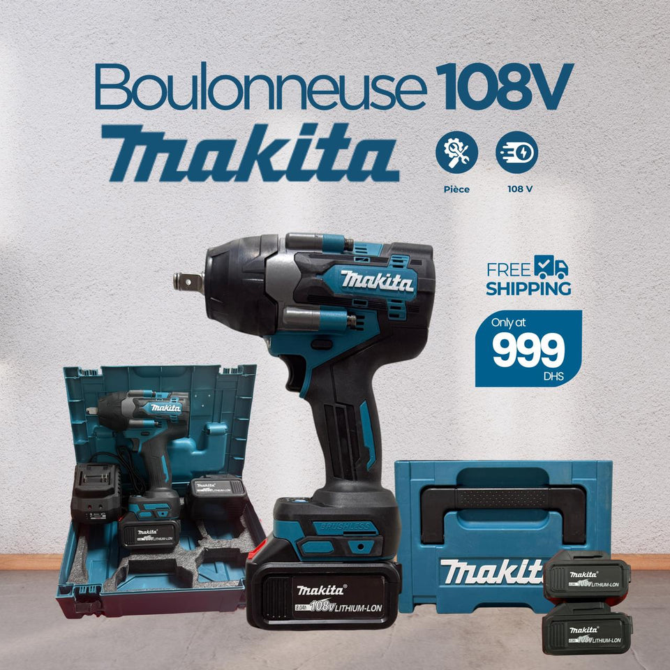 boulonneuse makita 108v